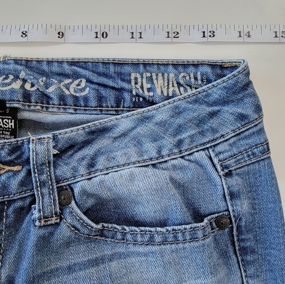 Rewash Vintage Reunion Distressed Jeans Size 1 (25) - Picture 12 of 14